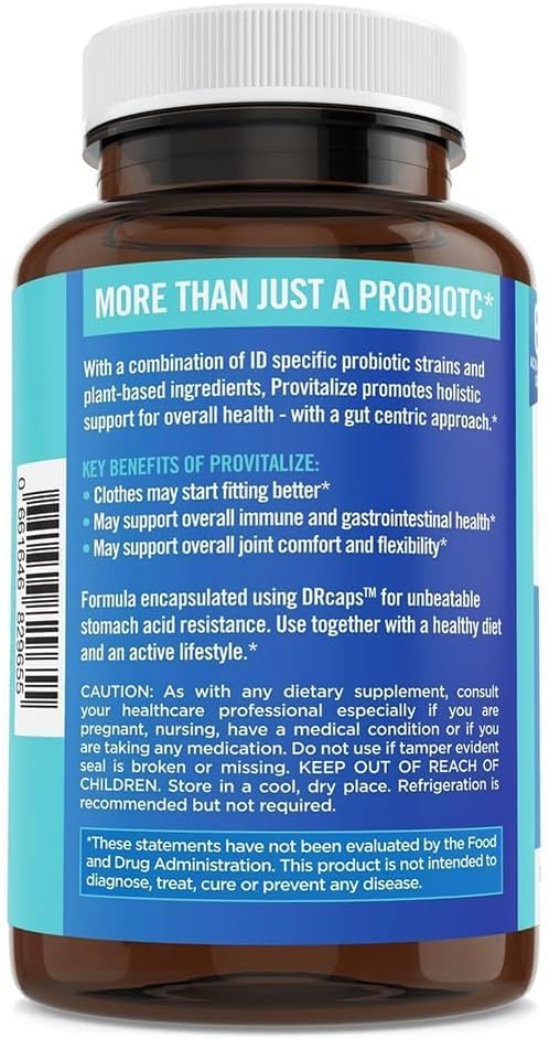 BB Company Provitalize | Probiotics for Women Digestive Health, Menopause, Joint Support | Sexy Midsection Curves, Bloat | Turmeric Curcumin Moringa | Packaging Vary | 60 Ct