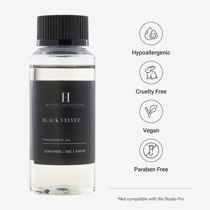 Hotel Collection Diffuser Oil-Black Velvet-Aromatherapy Essential Fragrance Oil-Zesty Citrus, Juicy Black Fig& Floral Rose-120ML 4.1 Fl oz