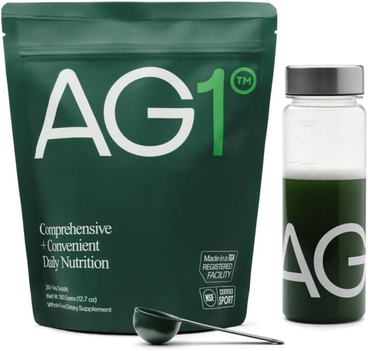 AG1 Athletic Greens Powder Supplement - 30 Days Supply (12.70z)